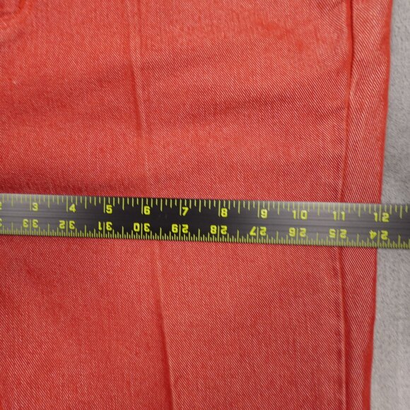 Rare Y2K Crest Jeans company USA Ombre red 13/14 - Picture 7 of 12